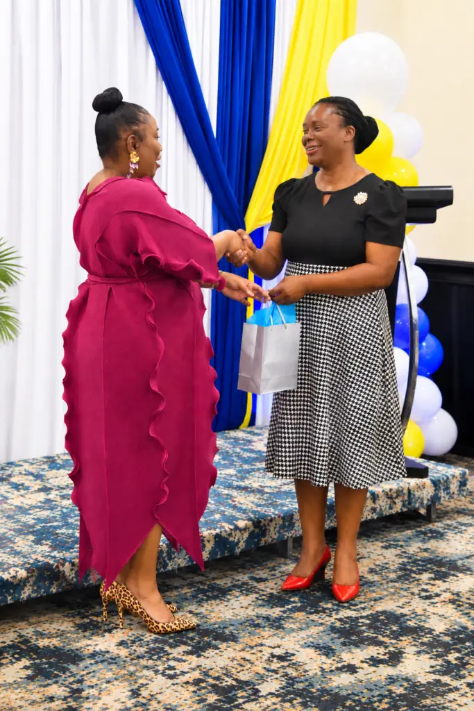 Mrs. Lavern Brown receives a token of appreciation at the 2026 RAD Annual Awards Ceremony.