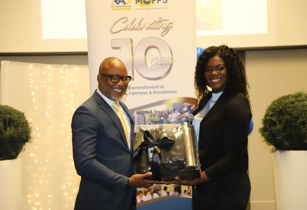 Guest Speaker Mr. Dunstan Bryan received special recognition for his contribution to the occasion.